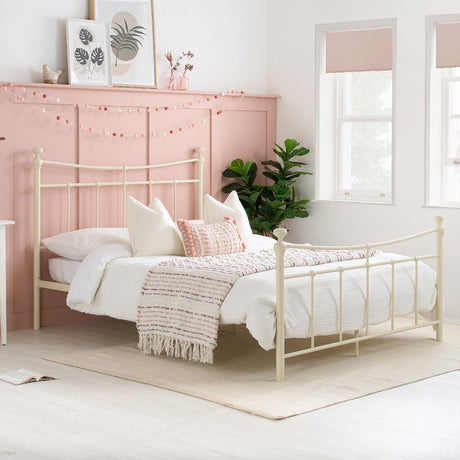 Emily Metal Bed - Birlea