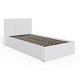 End Lift Ottoman Bed Faux Leather - GFW