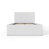 End Lift Ottoman Bed Faux Leather - GFW