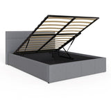 End Lift Ottoman Bed Faux Leather - GFW
