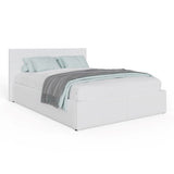 End Lift Ottoman Bed Faux Leather - GFW