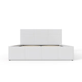End Lift Ottoman Bed Faux Leather - GFW