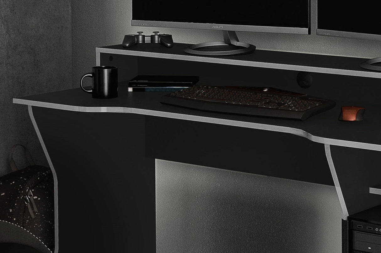 Enzo Gaming Computer Desk - Birlea