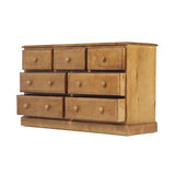 Maple 4+3 Drawer Chest of Drawers