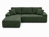 Cove Boneless Compressed Corner Chaise Sofa