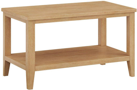 Hudson Coffee Table with Shelf