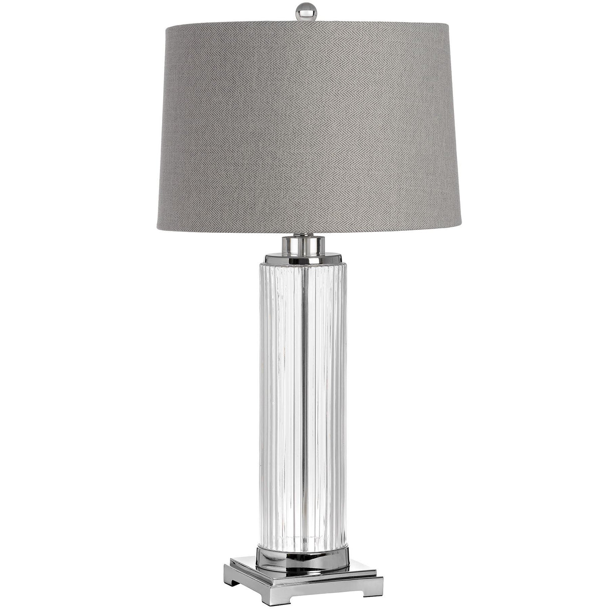 Roma Fluted Glass Table Lamp