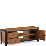 Kenai 1 Door 2 Drawer Wide TV Unit with Open Shelves