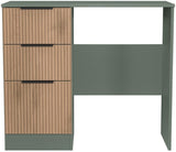 Java 3 Drawer Pedestal Vanity Dressing Table