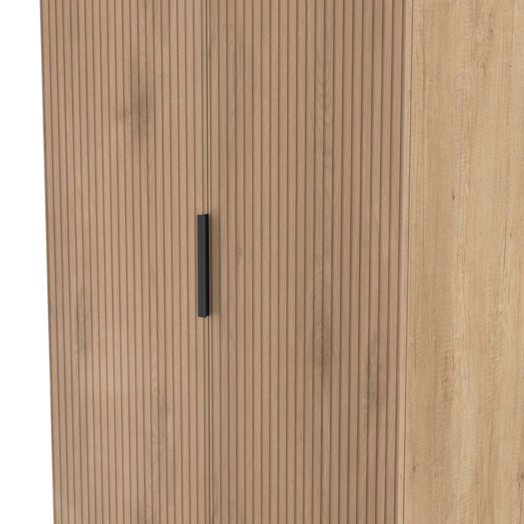 Java Tall 2 Drawer 2 Door Double Wardrobe