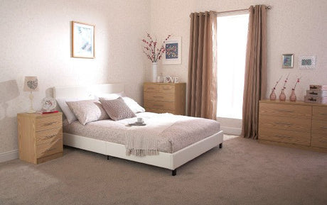 Faux Leather Bed in a Box - GFW