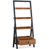 Kenai Ladder Bookcase with Drawer