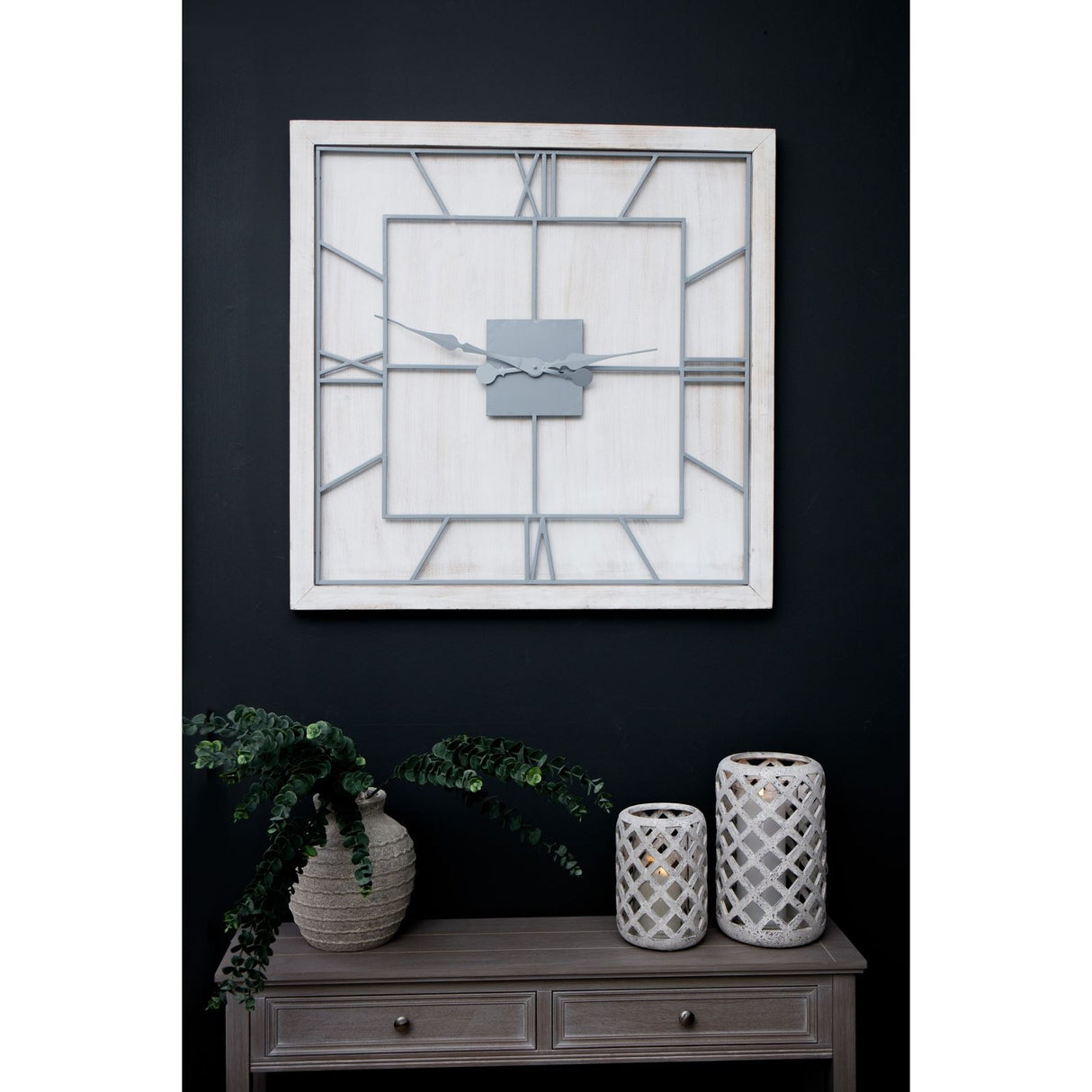 Williston Large Square Wall Clock