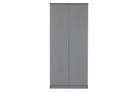 Felix 2 Door Double Wardrobe - Seconique