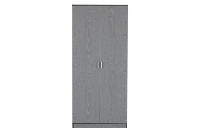 Felix 2 Door Double Wardrobe - Seconique