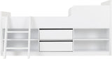 Felix 3ft Low Sleeper Bed with Storage & Ladder - Seconique