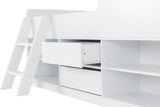 Felix 3ft Low Sleeper Bed with Storage & Ladder - Seconique