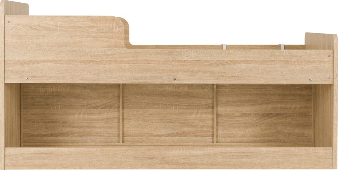 Felix 3ft Low Sleeper Bed with Storage & Ladder - Seconique