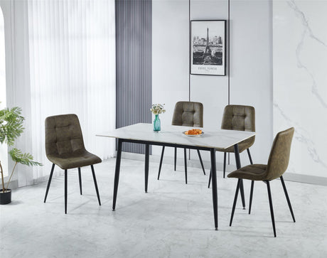 Fenton Dining Set (4 Chairs) - Seconique