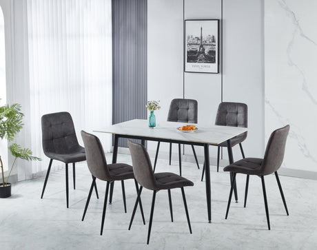 Fenton Dining Set (6 Chairs) - Seconique