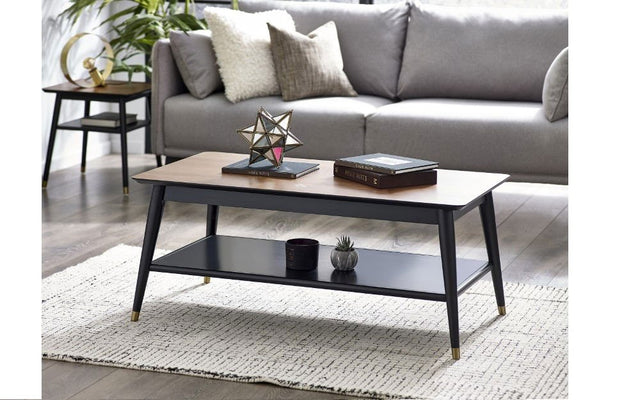 Findlay Coffee Table With Shelf - Julian Bowen