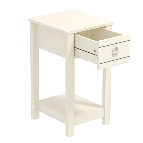 Clovelly 1 Drawer Bedside Table