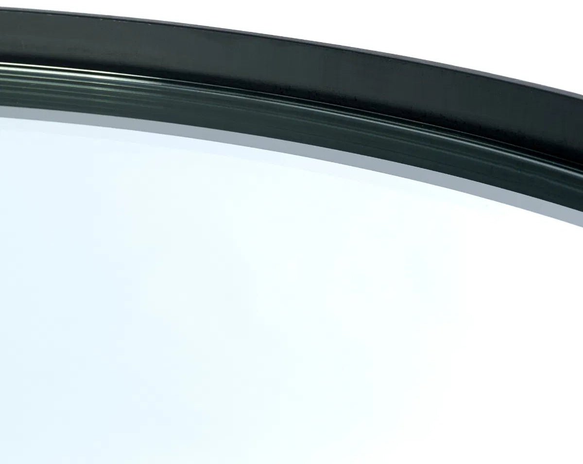 Franki Round Mirrored Glass Coffee Table - Julian Bowen