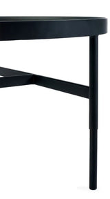 Franki Round Mirrored Glass Coffee Table - Julian Bowen