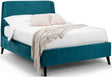 Frida Curved Velvet Bed - Julian Bowen