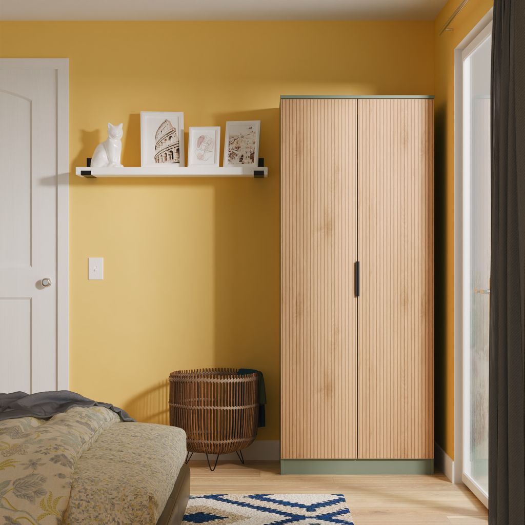 Java 2 Door Double Wardrobe