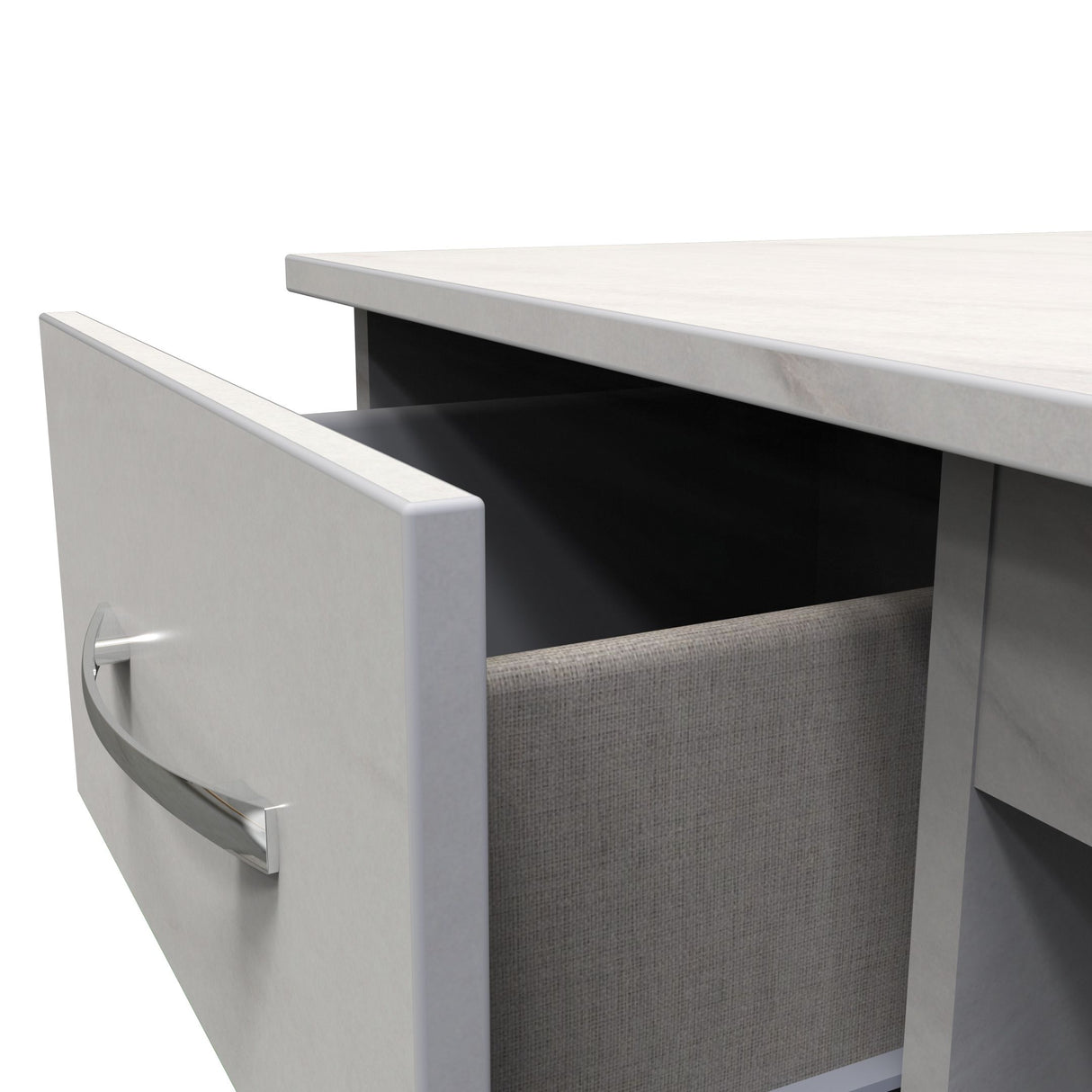 Avon 3 Drawer Pedestal Desk