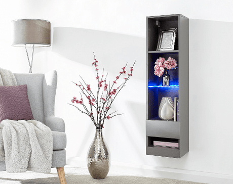 Galicia Wall Mounted Tall Shelving Unit - GFW