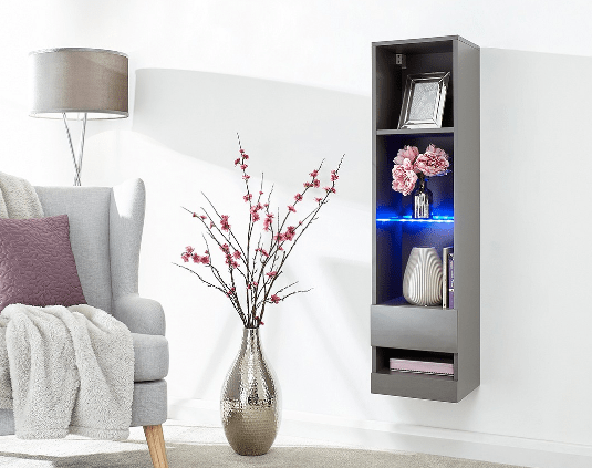 Galicia Wall Mounted Tall Shelving Unit - GFW