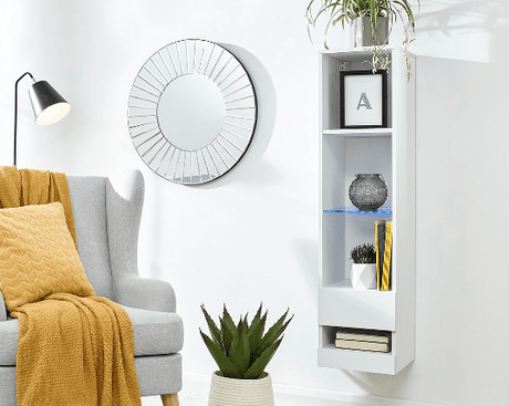 Galicia Wall Mounted Tall Shelving Unit - GFW