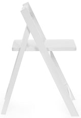 Gatan Small Gateleg Table with 2 Foldaway Chairs - Julian Bowen