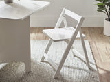Gatan Small Gateleg Table with 2 Foldaway Chairs - Julian Bowen