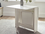 Gatan Small Gateleg Table with 2 Foldaway Chairs - Julian Bowen