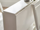 Gatan Small Gateleg Table with 2 Foldaway Chairs - Julian Bowen