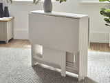 Gatan Small Gateleg Table with 2 Foldaway Chairs - Julian Bowen