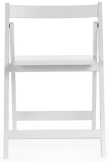 Gatan Small Gateleg Table with 2 Foldaway Chairs - Julian Bowen