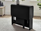Gatan Small Gateleg Table with 2 Foldaway Chairs - Julian Bowen