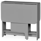 Gatan Small Gateleg Table with 2 Foldaway Chairs - Julian Bowen