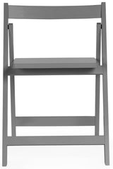 Gatan Small Gateleg Table with 2 Foldaway Chairs - Julian Bowen