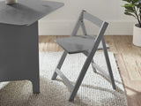 Gatan Small Gateleg Table with 2 Foldaway Chairs - Julian Bowen