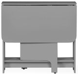 Gatan Small Gateleg Table with 2 Foldaway Chairs - Julian Bowen