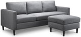 Marant Linen Corner Sofa