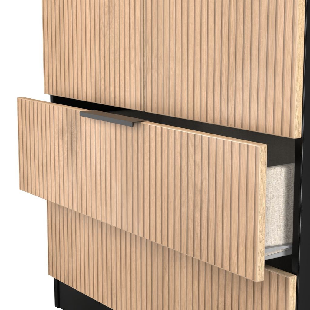 Java 2 Drawer 2 Door Double Wardrobe