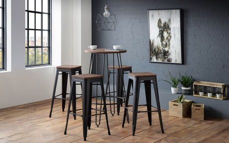 Grafton Pair of Backless Bar Stools