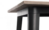 Grafton Bar Table and 4 Luxe Bar Stools