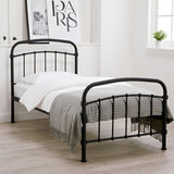 Halston Metal Bed Frame - LPD